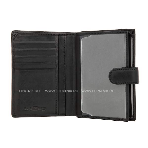 Обложка для паспорта и автодокументов Sergio Belotti, Артикул: 2242 milano black фото №1