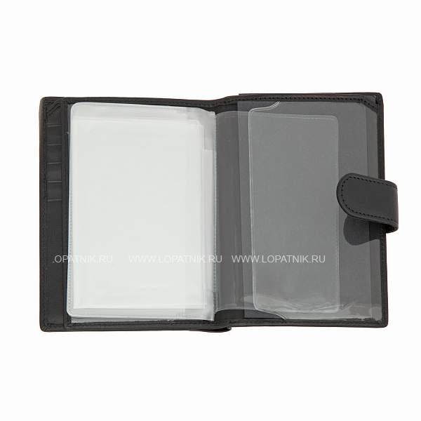 Обложка для паспорта и автодокументов Sergio Belotti, Артикул: 2242 milano black фото №1