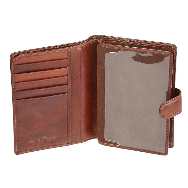 Обложка для паспорта и автодокументов Sergio Belotti, Артикул: 2242 milano brown фото №1