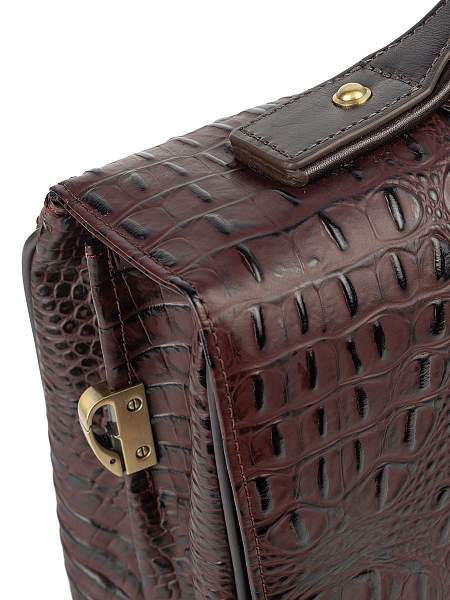 Мужской портфель Narvin 9738-Bambino Burgundy из натуральной кожи Vasheron, Артикул: 9738-Bambino Burgundy фото №1