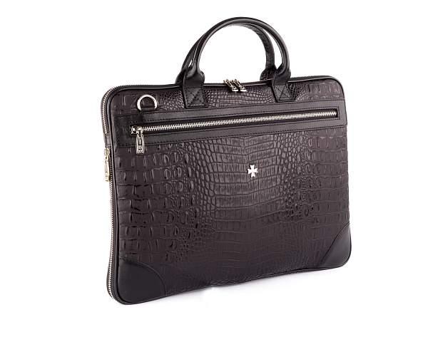 Мужская деловая сумка Vasheron, Артикул: 9742-N.Bambino Black фото №1