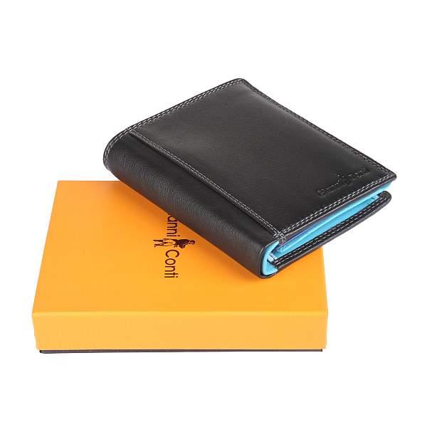 Портмоне Gianni Conti, Артикул: 1808037 black multi фото №1