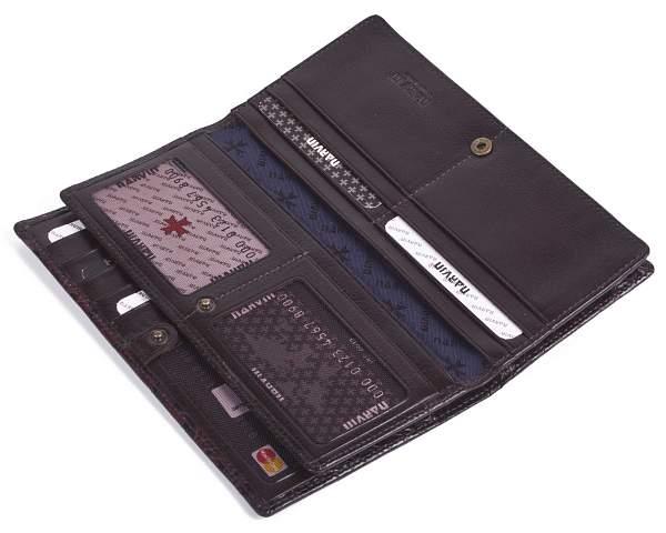 Портмоне мужское Vasheron, Артикул: 9680-N.Bambino Burgundy фото №1