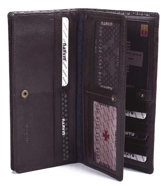 Портмоне мужское Vasheron, Артикул: 9680-N.Bambino Burgundy фото №1