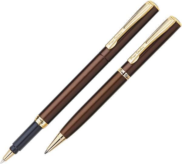 Набор Pierre Cardin PEN and PEN: ручка шариковая + роллер.Корпус - латунь. Pierre Cardin, Артикул: PC0866BP/RP фото №1