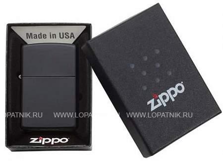 зажигалка zippo classic с покрытием black matte Zippo