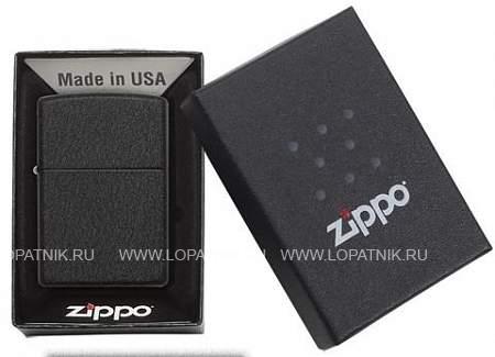 зажигалка zippo classic с покрытием black crackle™ Zippo