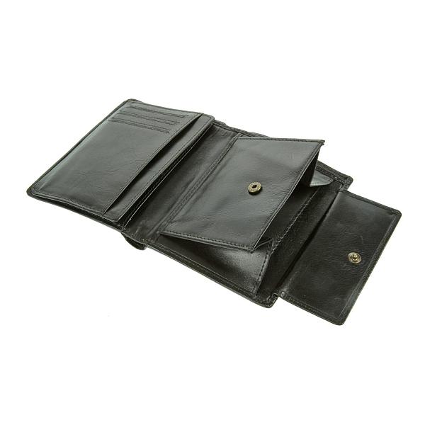 Портмоне черный Gianni Conti 707117 black Gianni Conti, Артикул: 707117 black фото №1