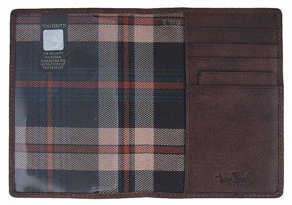 Обложка для паспорта кожаная мужская Tony Perotti, Артикул: 743404/2 фото №1