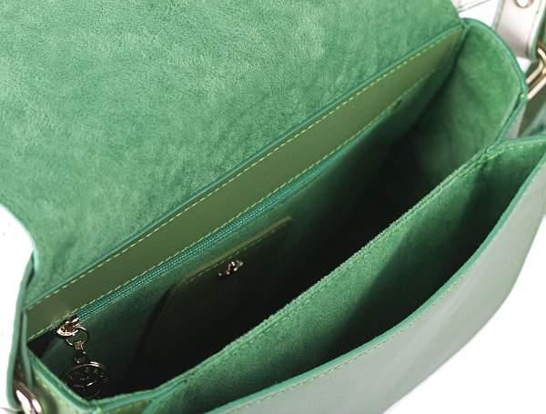 Сумка-клатч женская кожаная Vasheron, Артикул: 9960-N.Anaconda Green фото №1