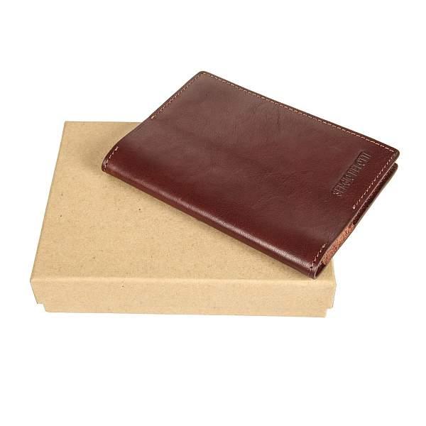 Кожаная обложка для автодокументов Sergio Belotti, Артикул: 3591 IRIDO brown фото №1