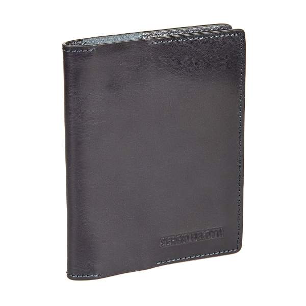 Кожаная обложка для автодокументов Sergio Belotti, Артикул: 3591 IRIDO navy фото №1