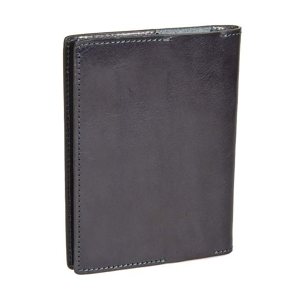 Кожаная обложка для автодокументов Sergio Belotti, Артикул: 3591 IRIDO navy фото №1