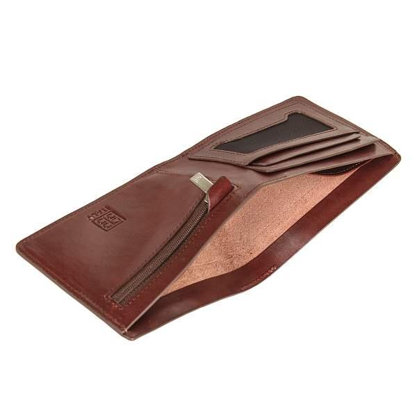 Портмоне кожаное мужское Sergio Belotti, Артикул: 3542 IRIDO brown фото №1