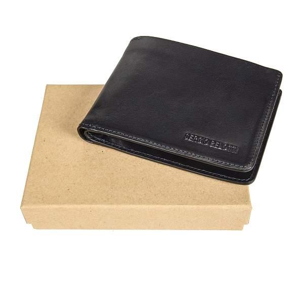 Портмоне кожаное мужское Sergio Belotti, Артикул: 3542 IRIDO navy фото №1