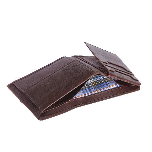 Портмоне кожаное мужское Gianni Conti, Артикул: 1137144E dark brown фото №1