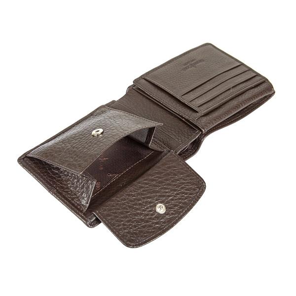 Портмоне кожаное мужское Gianni Conti, Артикул: 1817144 dark brown фото №1
