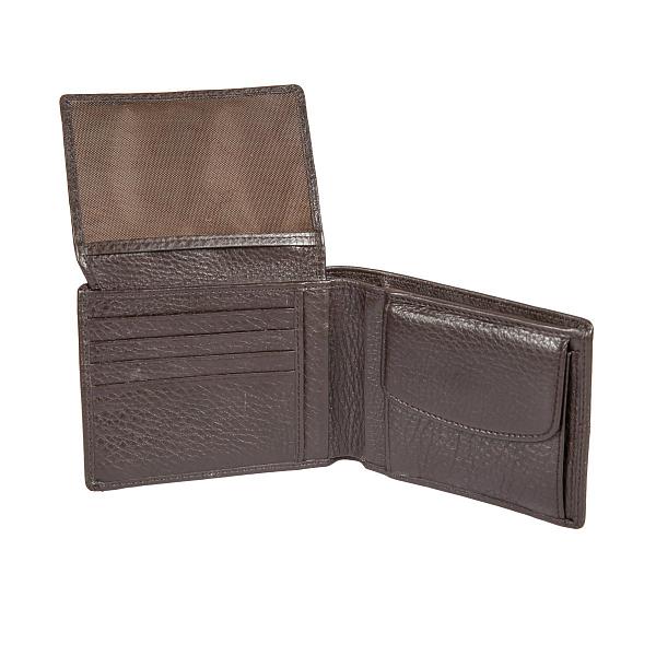 Портмоне кожаное мужское Gianni Conti, Артикул: 1817144 dark brown фото №1