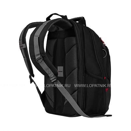 рюкзак wenger legacy 16'', черный/серый, полиэстер/пвх, 35 x 25 x 45 см, 21 л 600631 Wenger