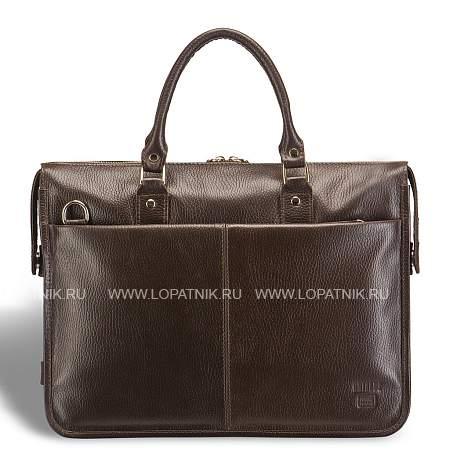 классическая деловая сумка для документов brialdi pascal (паскаль) relief brown br12048sb коричневый Brialdi