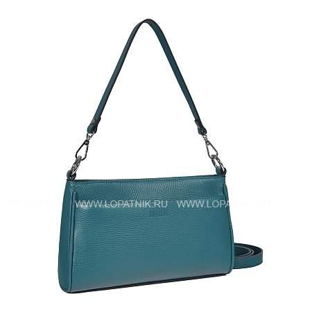 функциональная сумочка через плечо brialdi medea (медея) relief turquoise br47709fd бирюзовый Brialdi