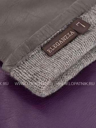 перчатки женские ш+каш. touch f-is0065 d.violet/d.grey touch f-is0065 Eleganzza