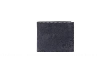 бумажник klondike yukon, натуральная кожа в черном цвете, 10,5 х 2,5 х 9 см kd1116-01 KLONDIKE 1896