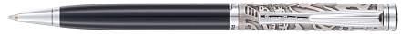 ручка шариковая pierre cardin gamme. цвет - черный и серебристый. упаковка е или e-1 pc1205bp Pierre Cardin