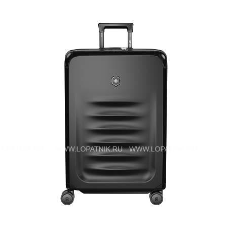 чемодан victorinox spectra™ 3.0 exp. medium case, чёрный, поликарбонат sorplas™, 46x30x69 см, 81 л 611759 Victorinox
