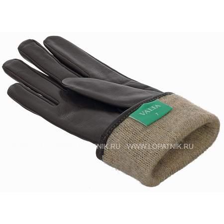 перчатки женские f3081/2-7.5 valia коричневый VALIA