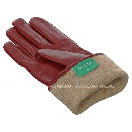 перчатки женские f3081/4-7.5 valia красный VALIA