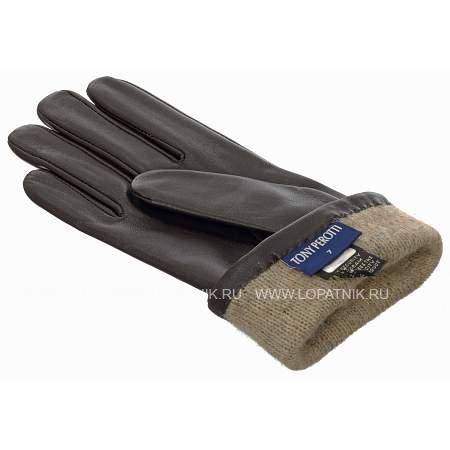 перчатки женские h3205/2-7.5 tony perotti коричневый Tony Perotti