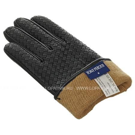 перчатки женские h3265/1-7.5 tony perotti чёрный Tony Perotti