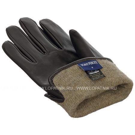 перчатки мужские h6102/2-9 tony perotti коричневый Tony Perotti