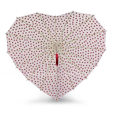 l909-4383 redhearts (красные сердечки) зонт женский трость fulton Fulton