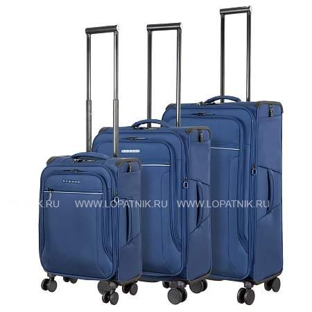 комплект чемоданов тёмно-синий verage gm21002w 19/24/29 navy Verage