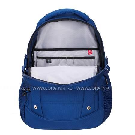 рюкзак torber xplor с отделением для ноутбука 15.6", темно-синий, полиэстер, 46.5х32.5х15.5 см, 24 л t9660bl Torber
