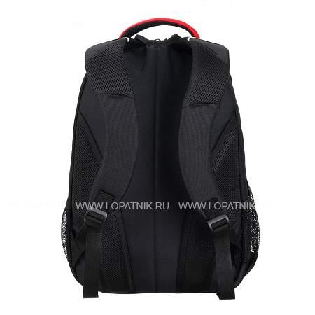 рюкзак torber rockit с отделением для ноутбука 15.6", чёрный/красный, нейлон, 32 х 14 х 50 см, 22л t2324r Torber