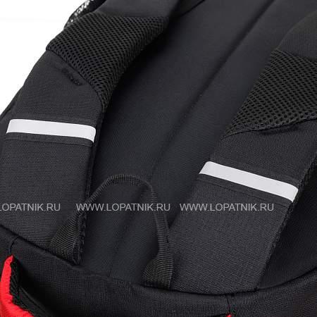 рюкзак torber rockit с отделением для ноутбука 15.6", чёрный/красный, нейлон, 32 х 14 х 50 см, 22л t2324r Torber