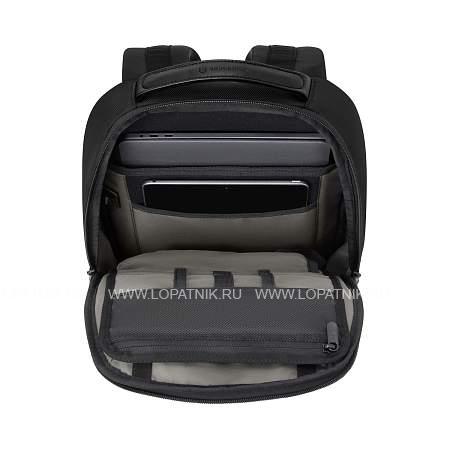 рюкзак victorinox altmont professional city laptop 14'', чёрный, полиэфирная ткань, 27x15x40 см,14 л 612253 Victorinox