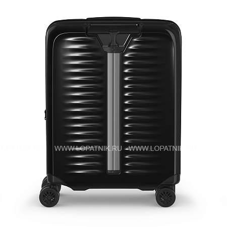 чемодан victorinox airox, черный, 100% поликарбонат makrolon, 40x20x55 см, 33 л 612497 Victorinox