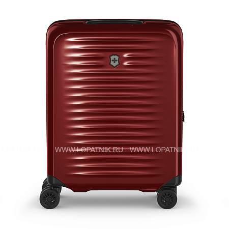 чемодан victorinox airox, красный, 100% поликарбонат makrolon, 40x20x55 см, 33 л 612498 Victorinox