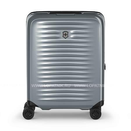 чемодан victorinox airox, серебристый, 100% поликарбонат makrolon, 40x20x55 см, 33 л 612499 Victorinox
