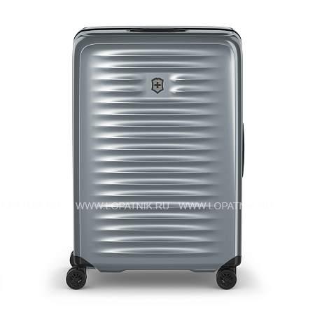 чемодан victorinox airox, серебристый, 100% поликарбонат makrolon, 50x32x75 см, 98 л 612511 Victorinox