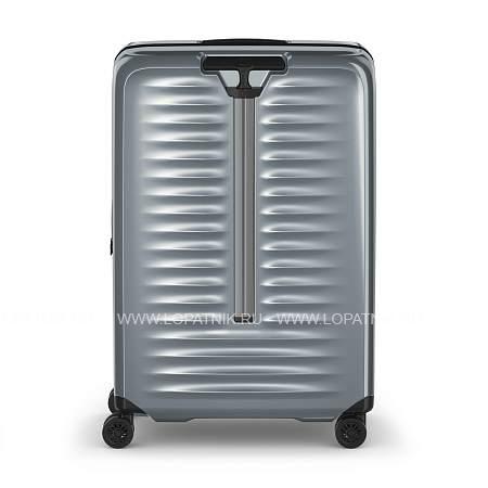 чемодан victorinox airox, серебристый, 100% поликарбонат makrolon, 50x32x75 см, 98 л 612511 Victorinox